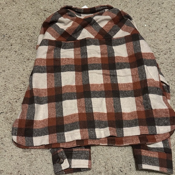 NWT lightweight plaid jacket in Medium - Picture 2 of 5
